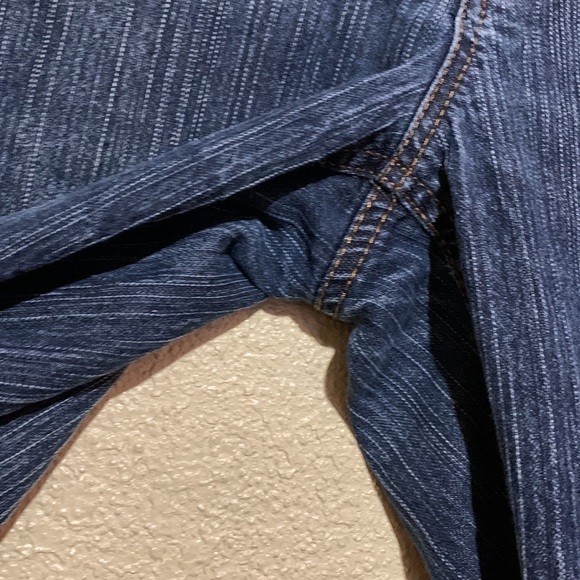Bandolino Blue Denim Jeans Pants Size 6 Flap Pockets 🌀 - Picture 9 of 16